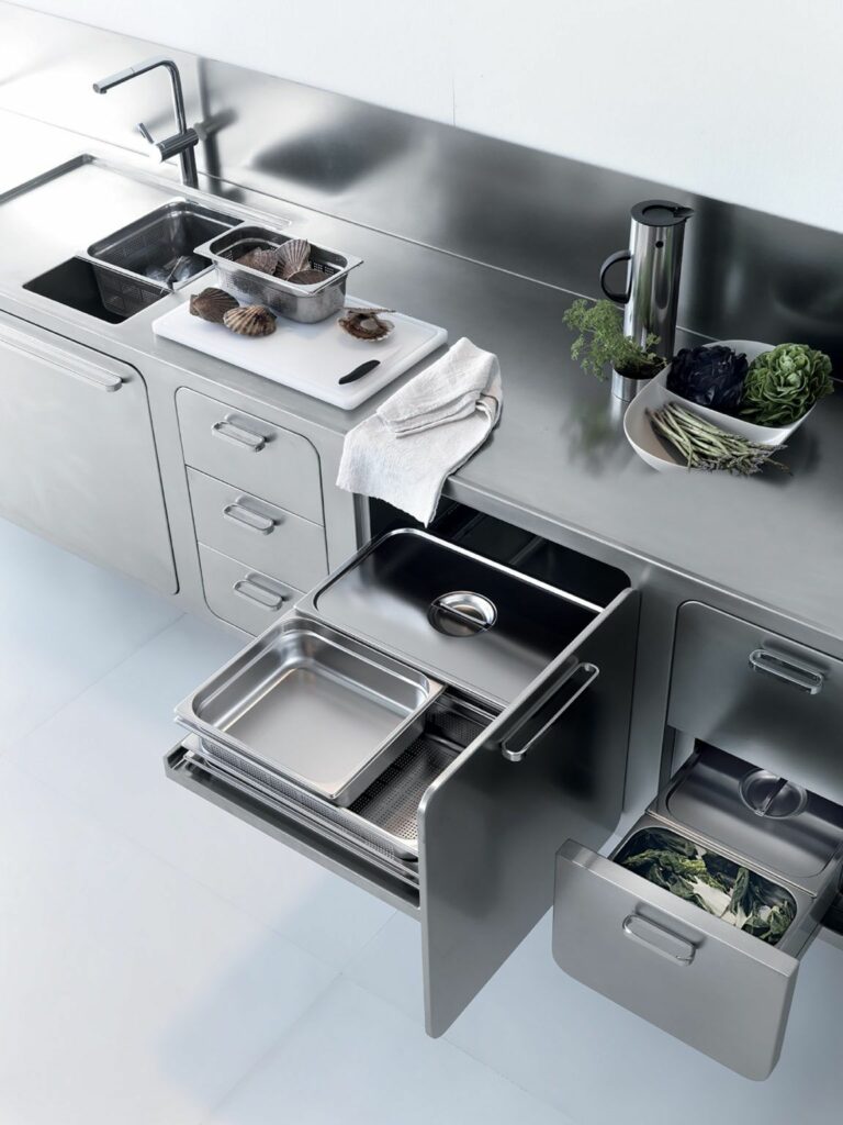 5 stainless steel kitchen